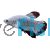 Male Betta Plakat Halfmoon Red Snow 5cm