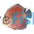 Solid Red Cover Discus