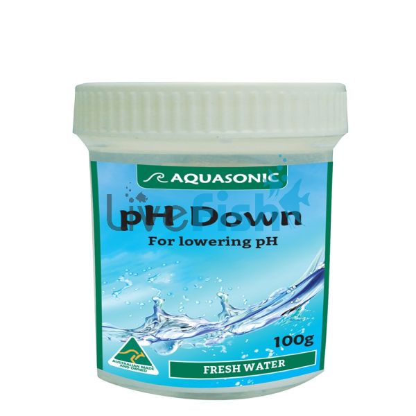 Aquasonic PH Down 100gm