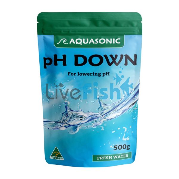 Aquasonic PH Down 500gm 