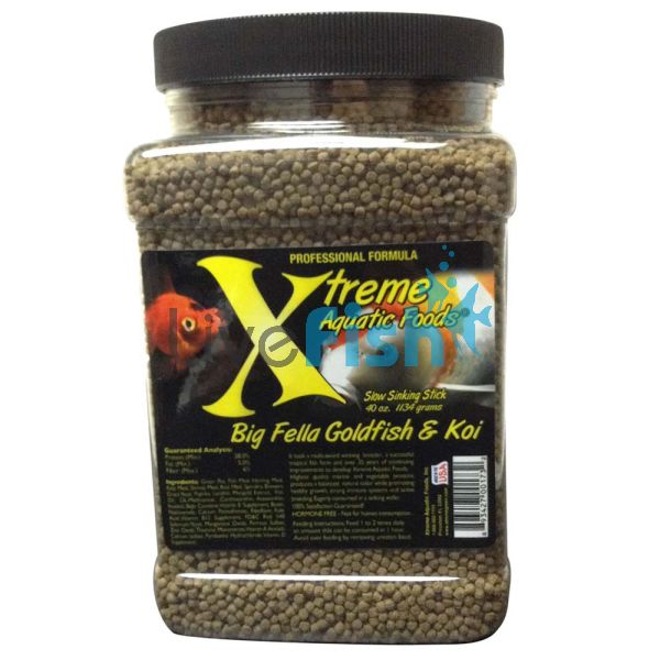 Xtreme Goldfish & Koi Big Fella 3mm Sticks 1104g
