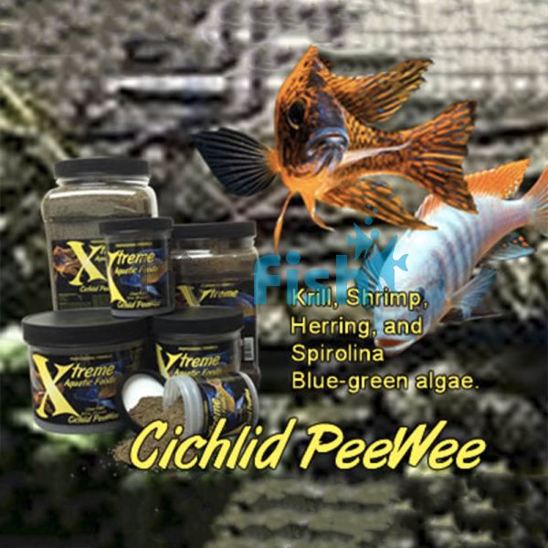 Xtreme Cichlid Peewee 1.5mm Pellets 538Gm