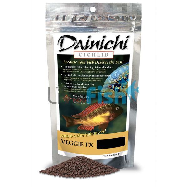 Dainichi Cichlid Veggie FX 100g Sinking Baby Pellet (1mm) 