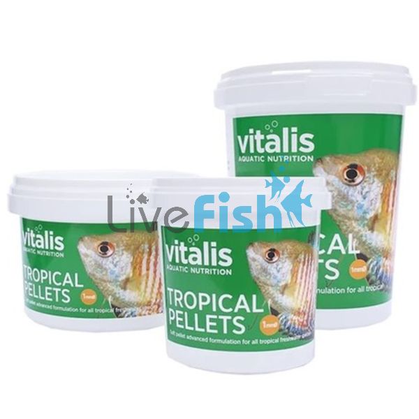 Vitalis Tropical 140g - 1mm Pellets