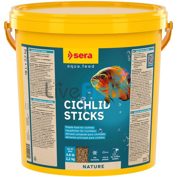 Sera Cichlid Stick 10L