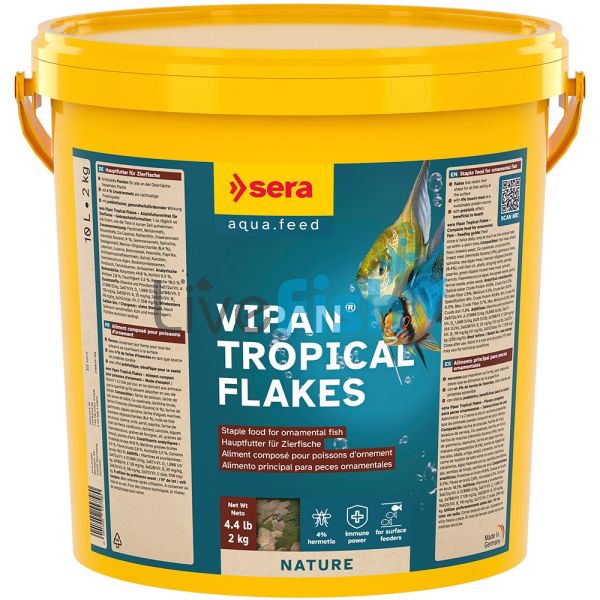 Sera Vipan Tropical Flakes 10L