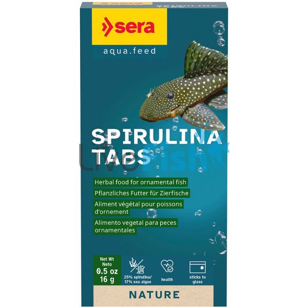 Sera Spirulina Tabs 24 Tabs