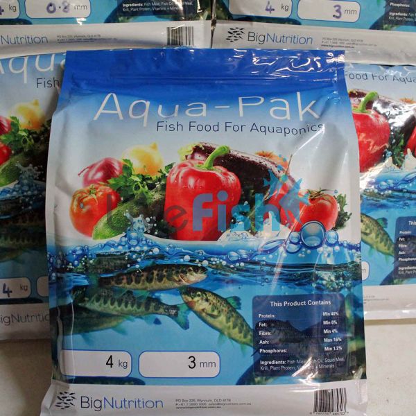 3mm AquaPak Native Feed 4kg - Floating
