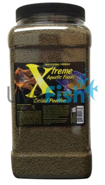 Xtreme Cichlid Peewee 1.5mm Pellets 2268g