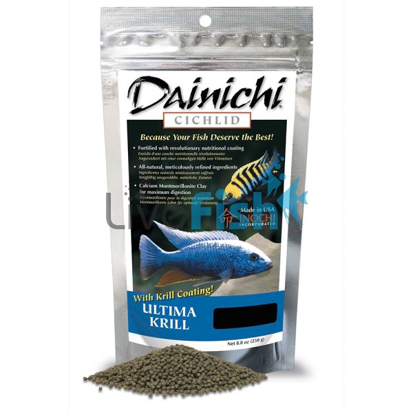Dainichi Cichlid Ultima Krill 100g Sinking Baby Pellet (1mm)
