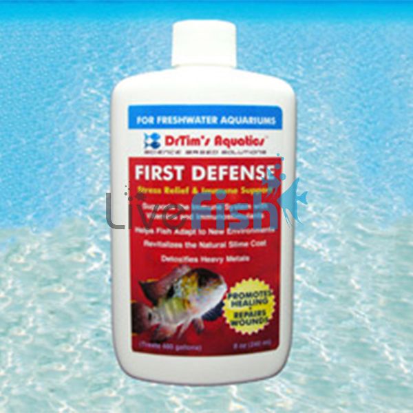 First Defense Fish Stress Relief for Freshwater Aquaria 120ML