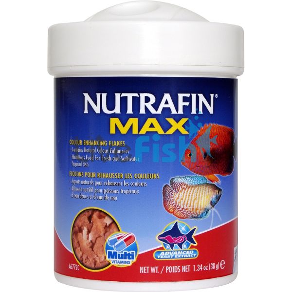 Nutrafin Max Tropical Colour Enhance Flakes 38g