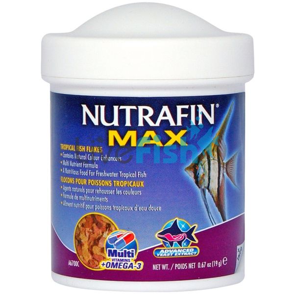 Nutrafin Max Tropical Fish Flakes 19g