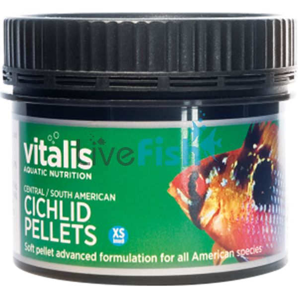 Vitalis Central & South American Cichlid 1.5mm Pellets 120g