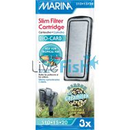 Marina Slim Power Filter Carbon Cartridge 3PK